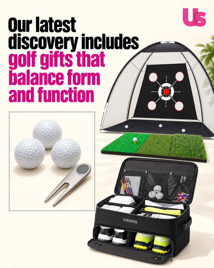 Us Deals Facebook ad: Functional Golf Gifts For Enthusiastic Players