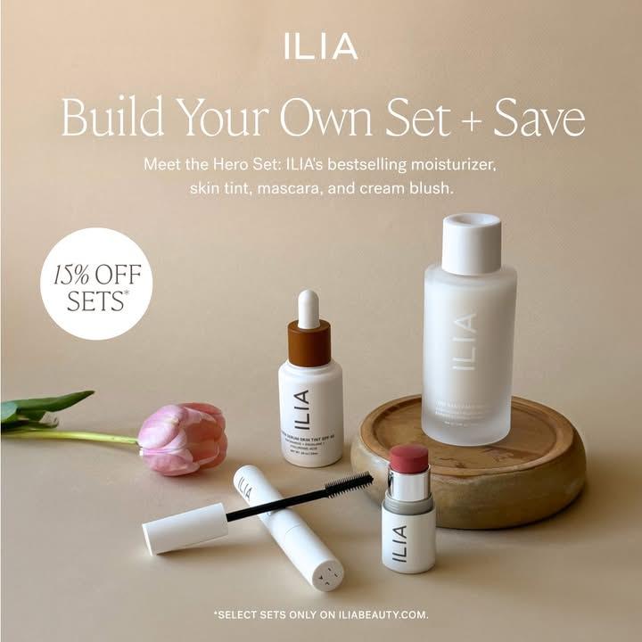 ILIA Beauty Facebook ad