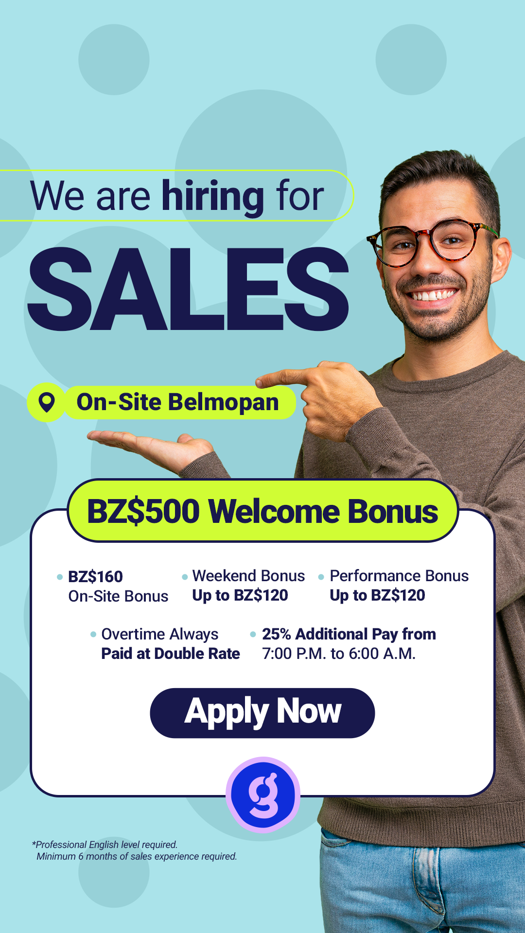 The Office Gurus Belize Facebook ad from Jul 22, 2026