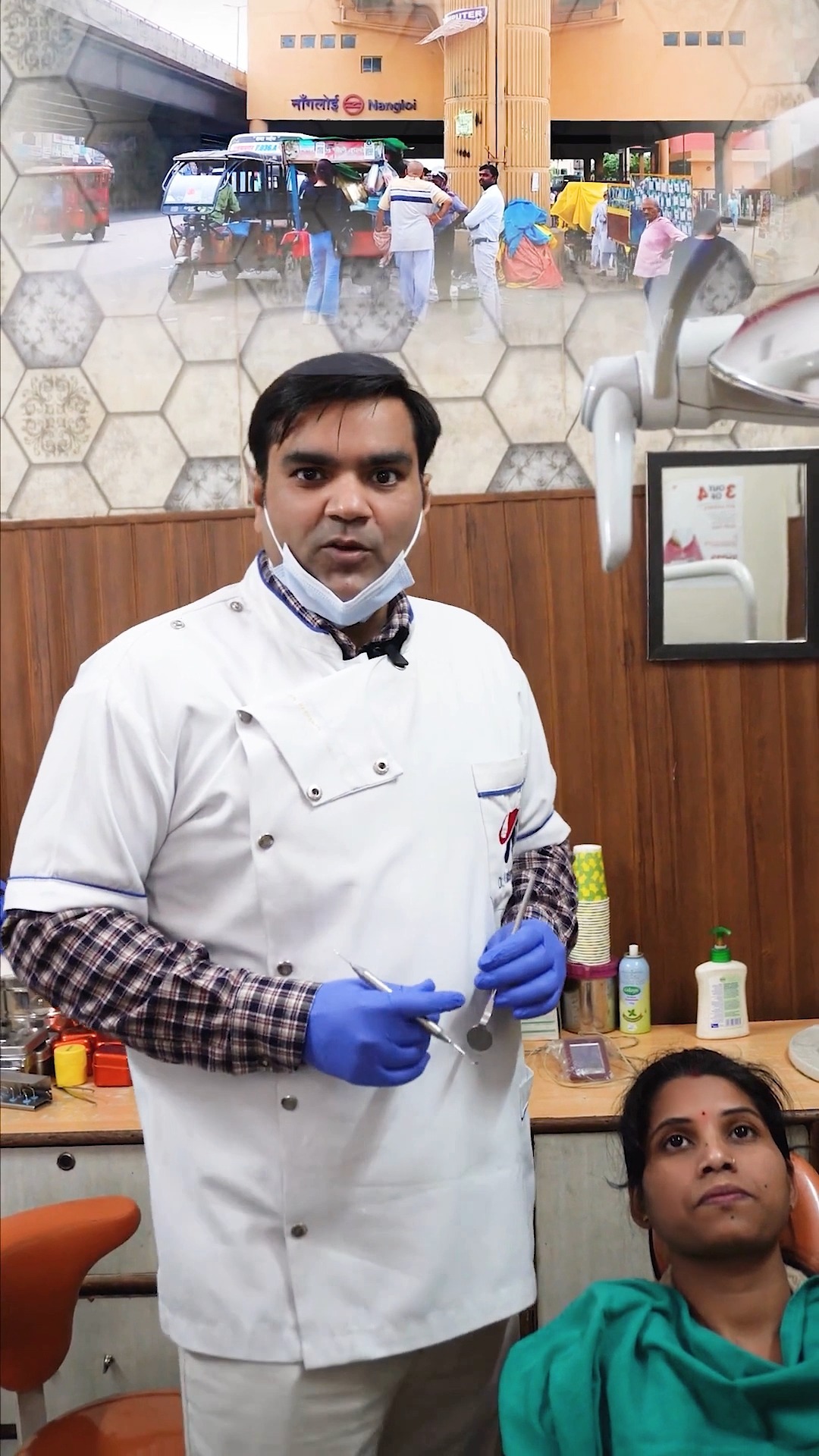 R.K. Dental Facebook ad: Transform your smile with RK Dental Clinic, Nangloi!