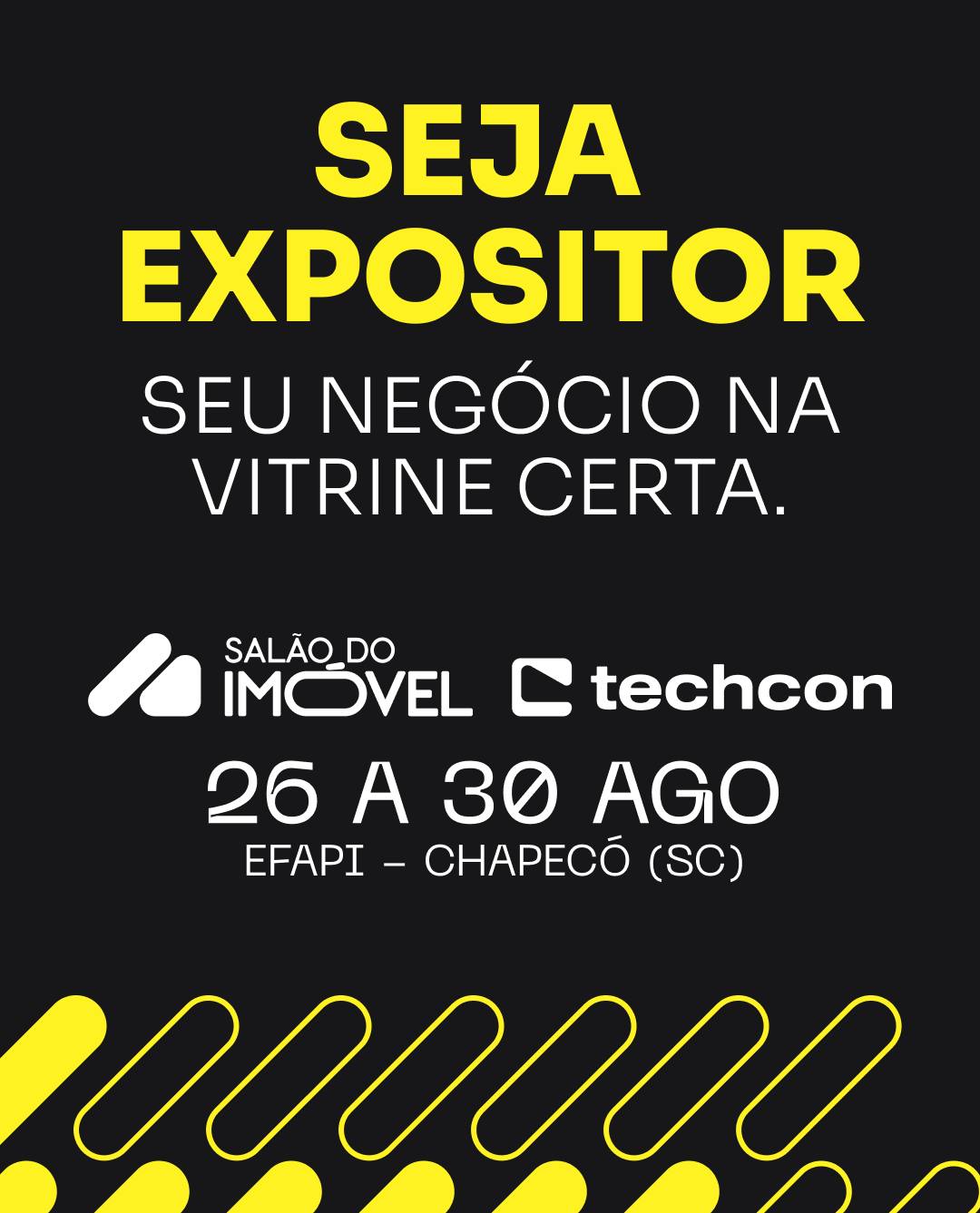 Salão do Imóvel Facebook ad: Expositores - Techcon