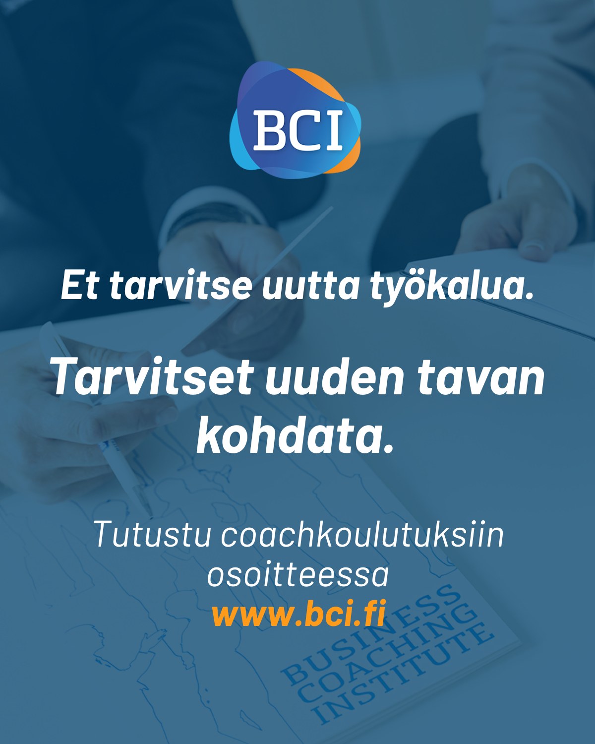 BCI Business Coaching Institute Facebook ad