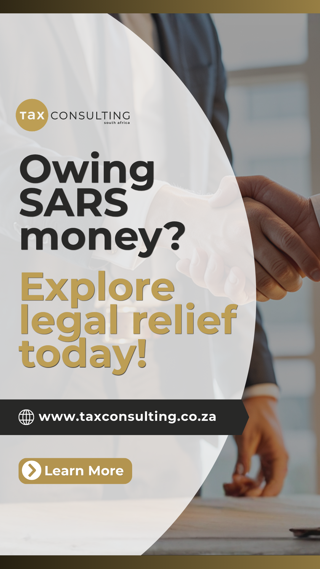 Tax Consulting South Africa Facebook ad
