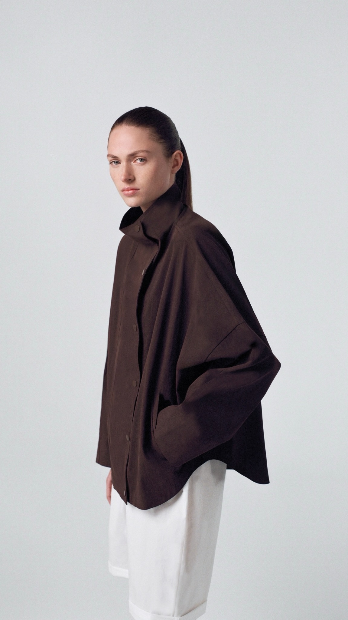 All My Love Shop Facebook ad: Meet the Charlie Jacket, part windbreaker, part oversized…