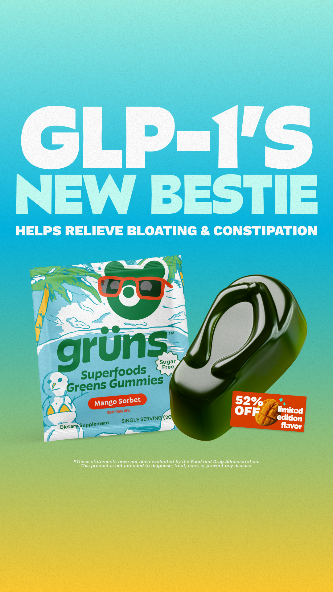 Grüns Facebook ad