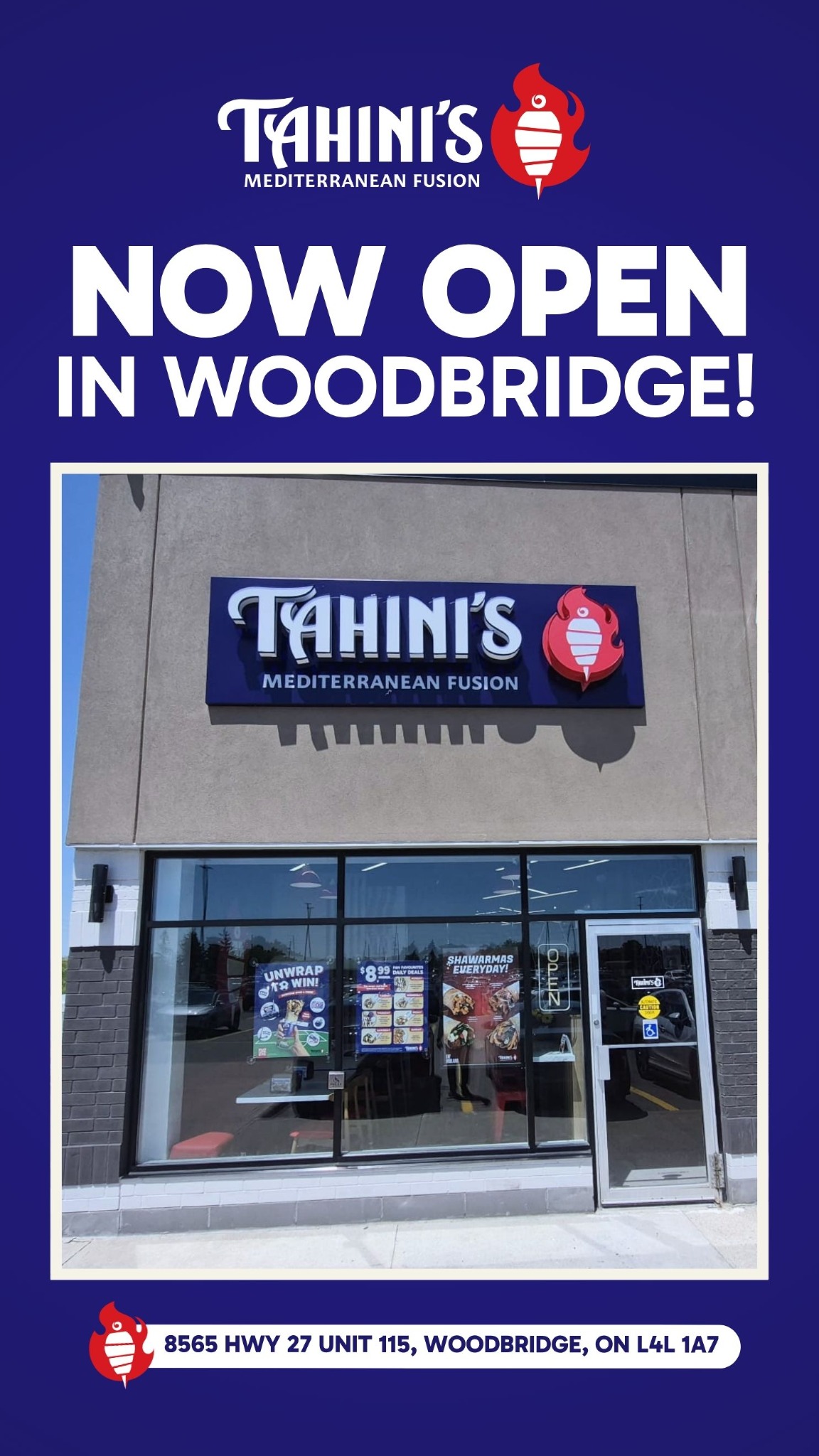 Tahinis Restaurants Facebook ad from Jun 30, 2026