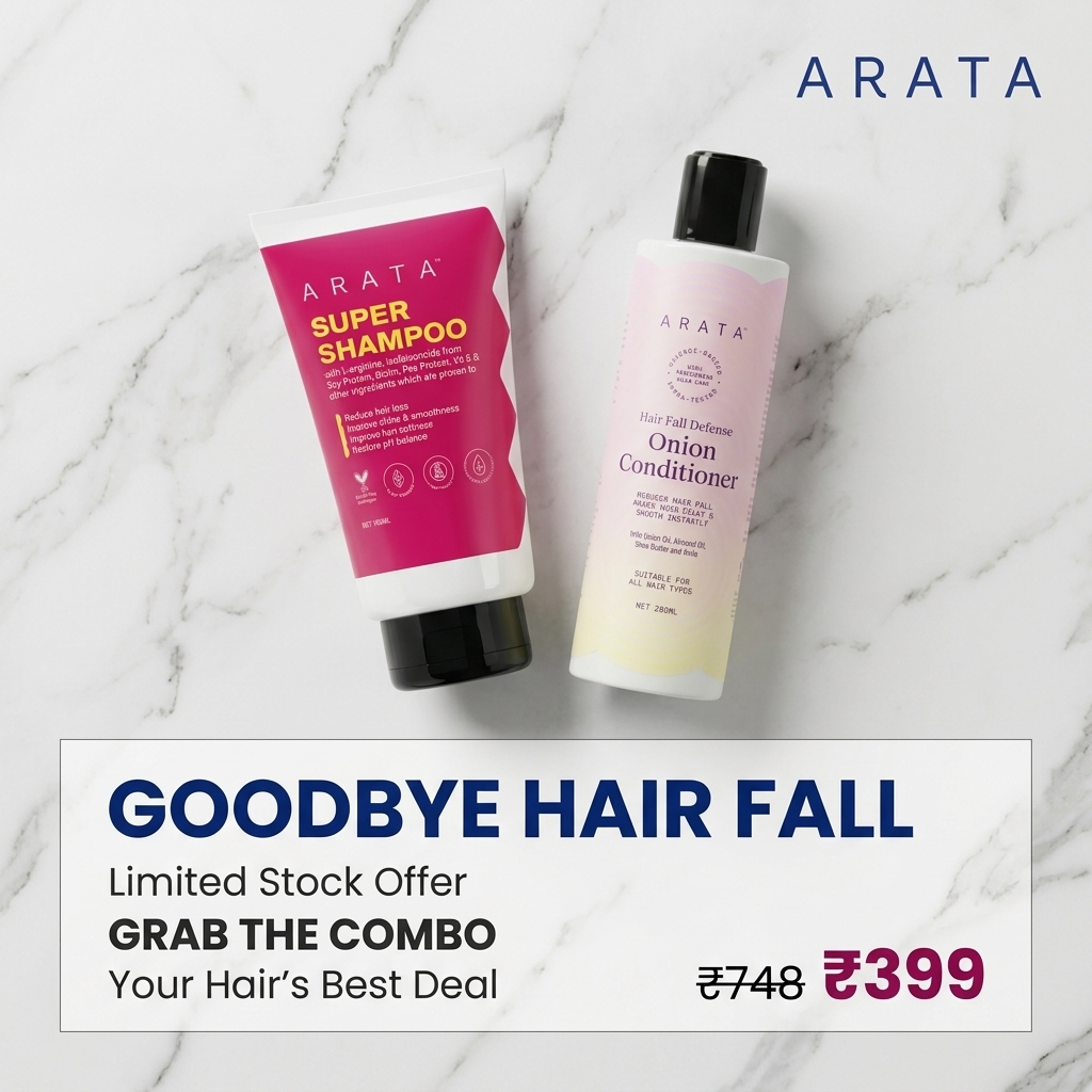 Arata Clearance Sale Facebook ad: Grab the Combo at ₹399