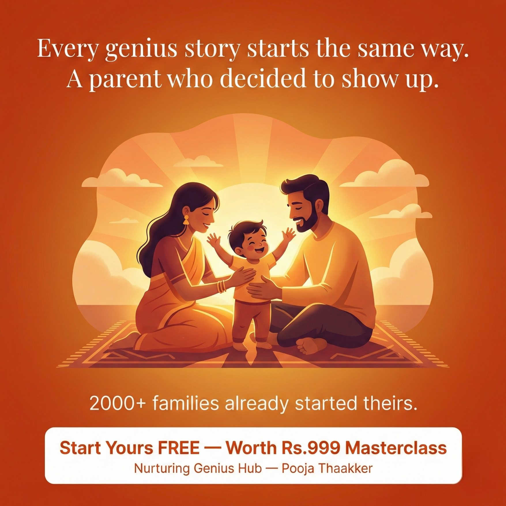 Nurturing Genius Baby Facebook ad