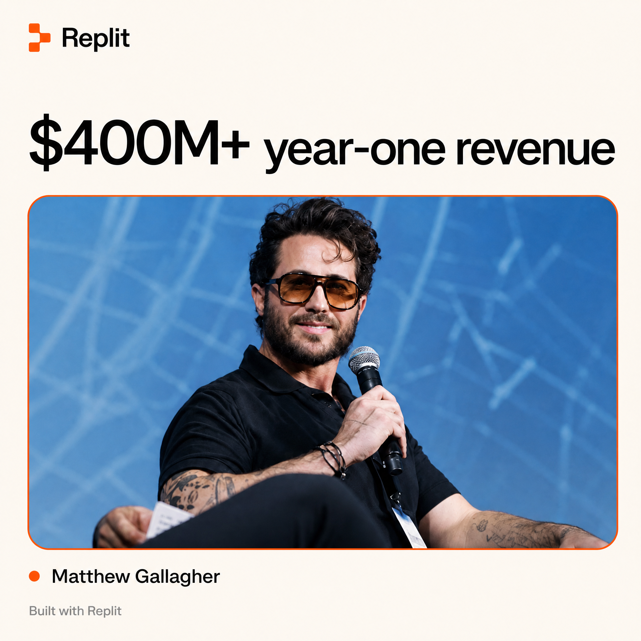Replit Facebook ad