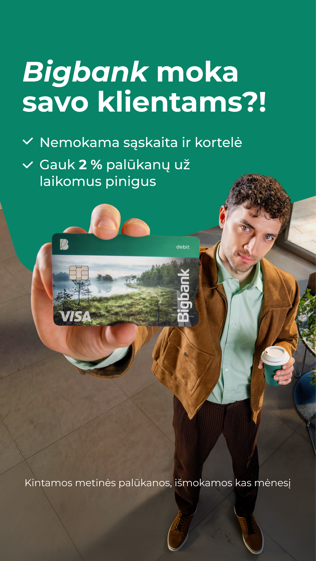 Bigbank Lietuva Facebook ad