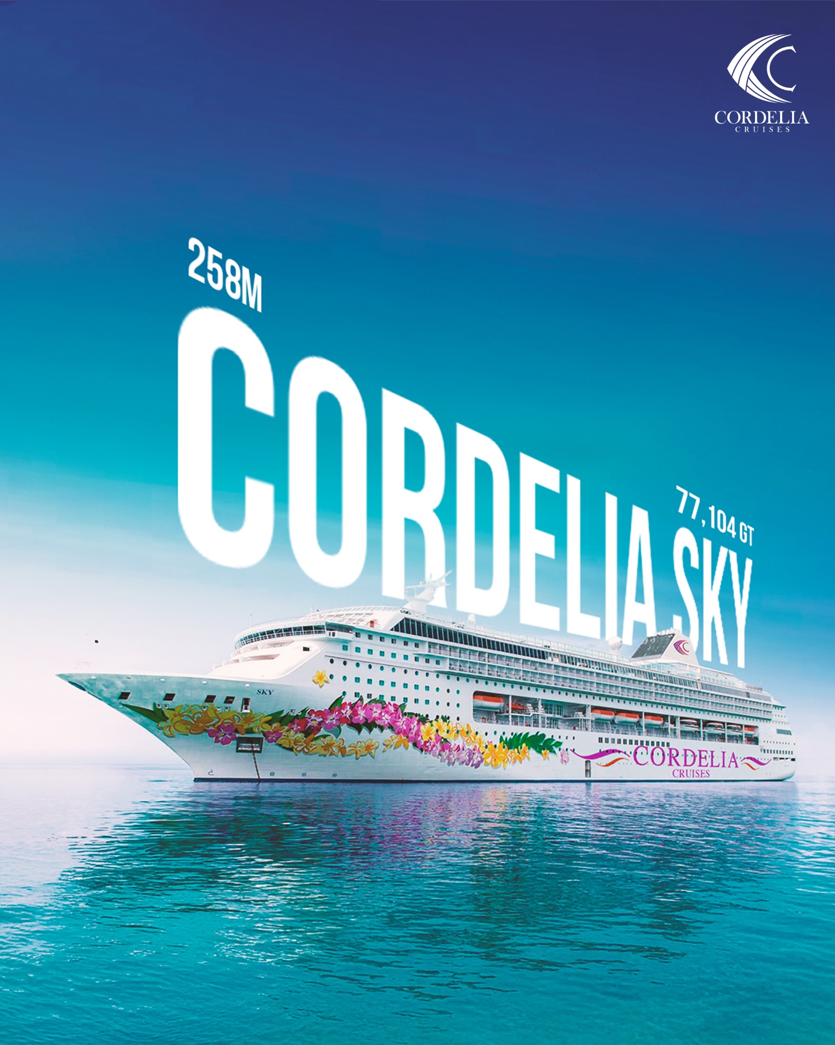 Cordelia Cruises Facebook ad