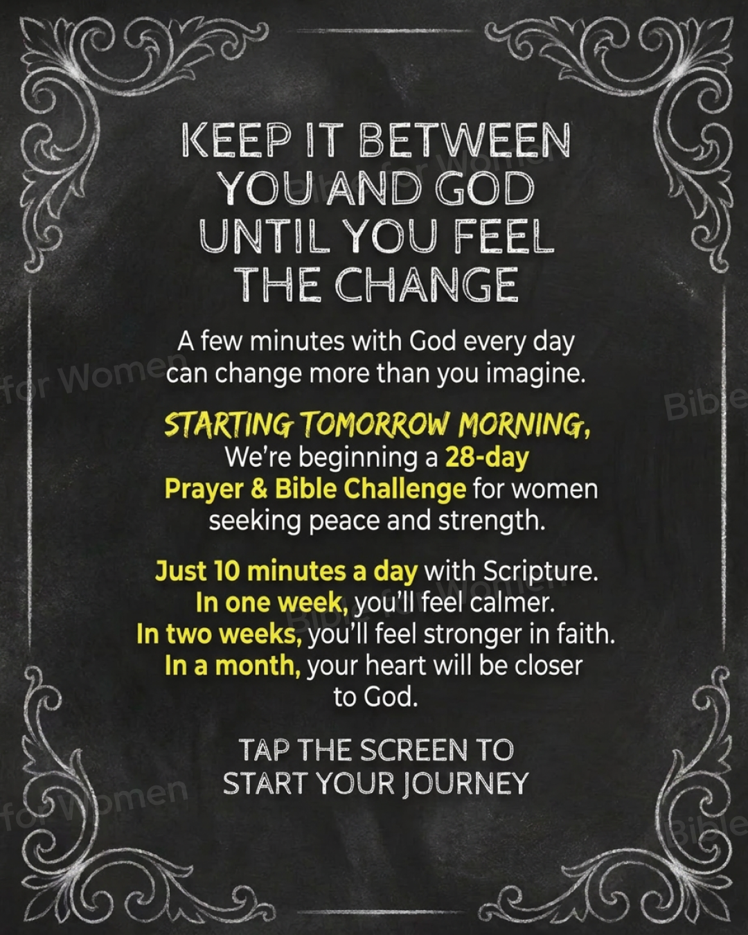 Bible for Women Facebook ad