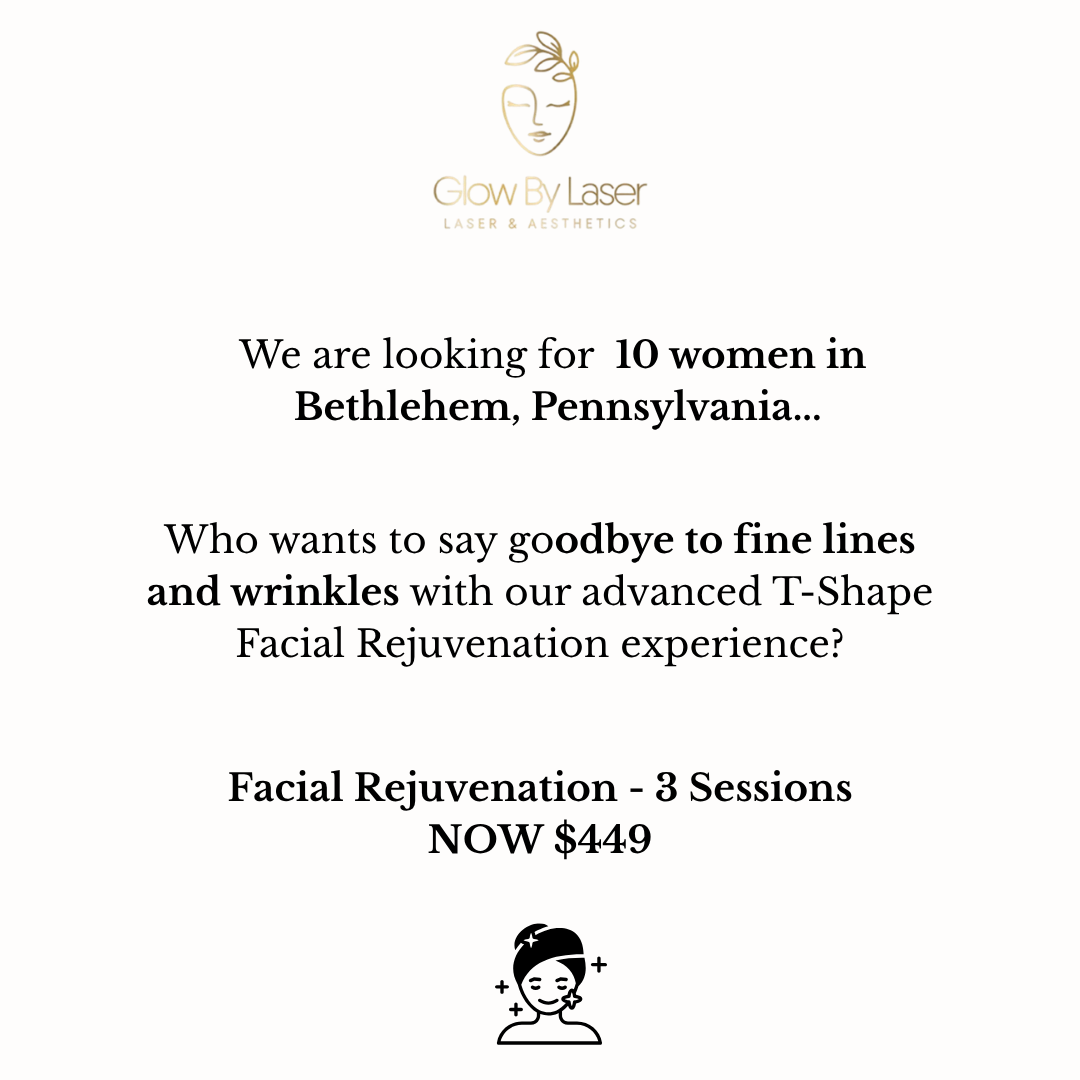 Glow By Laser Facebook ad: Smooth, Radiant Skin in 3 Visits