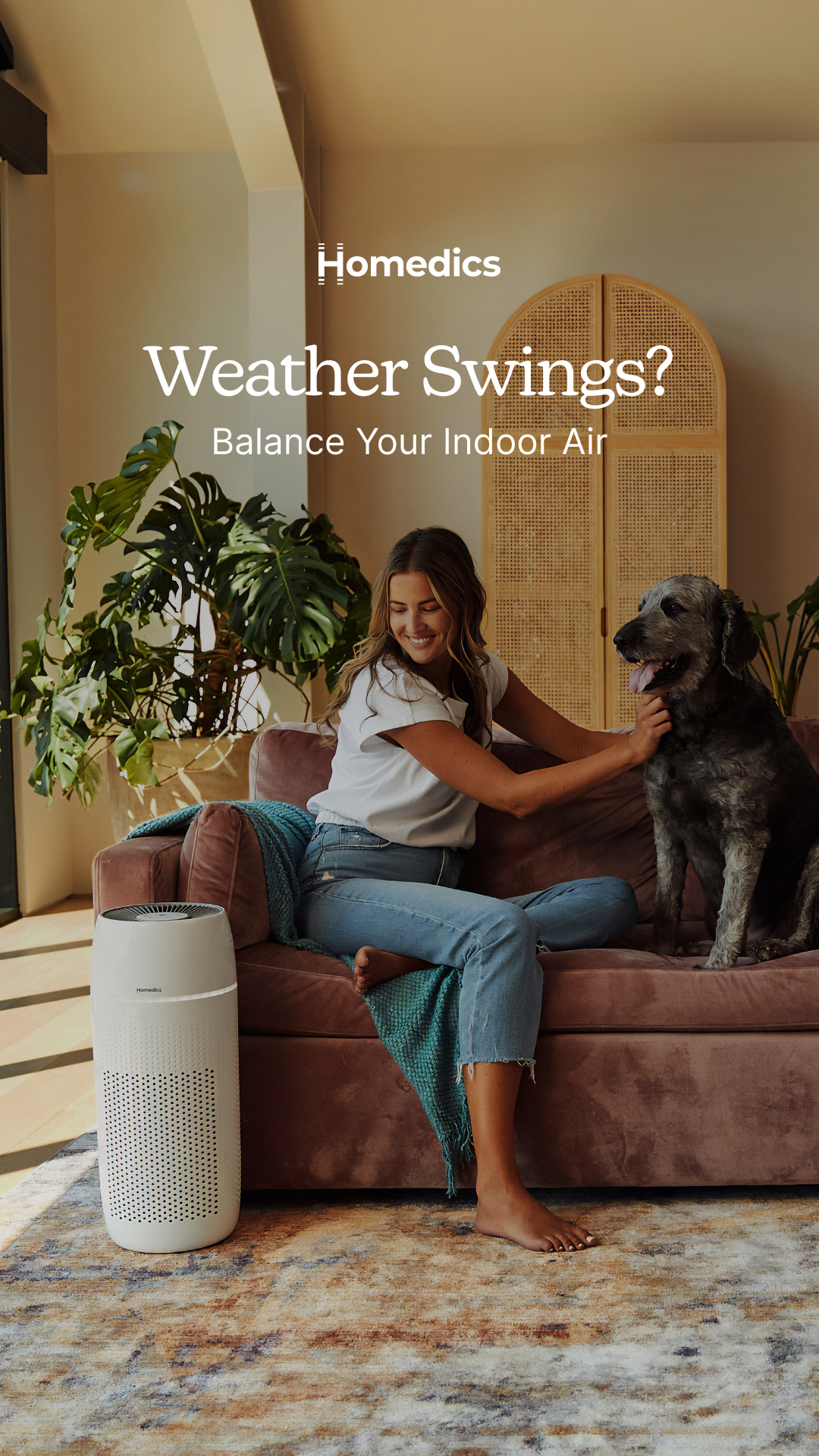 Homedics Facebook ad