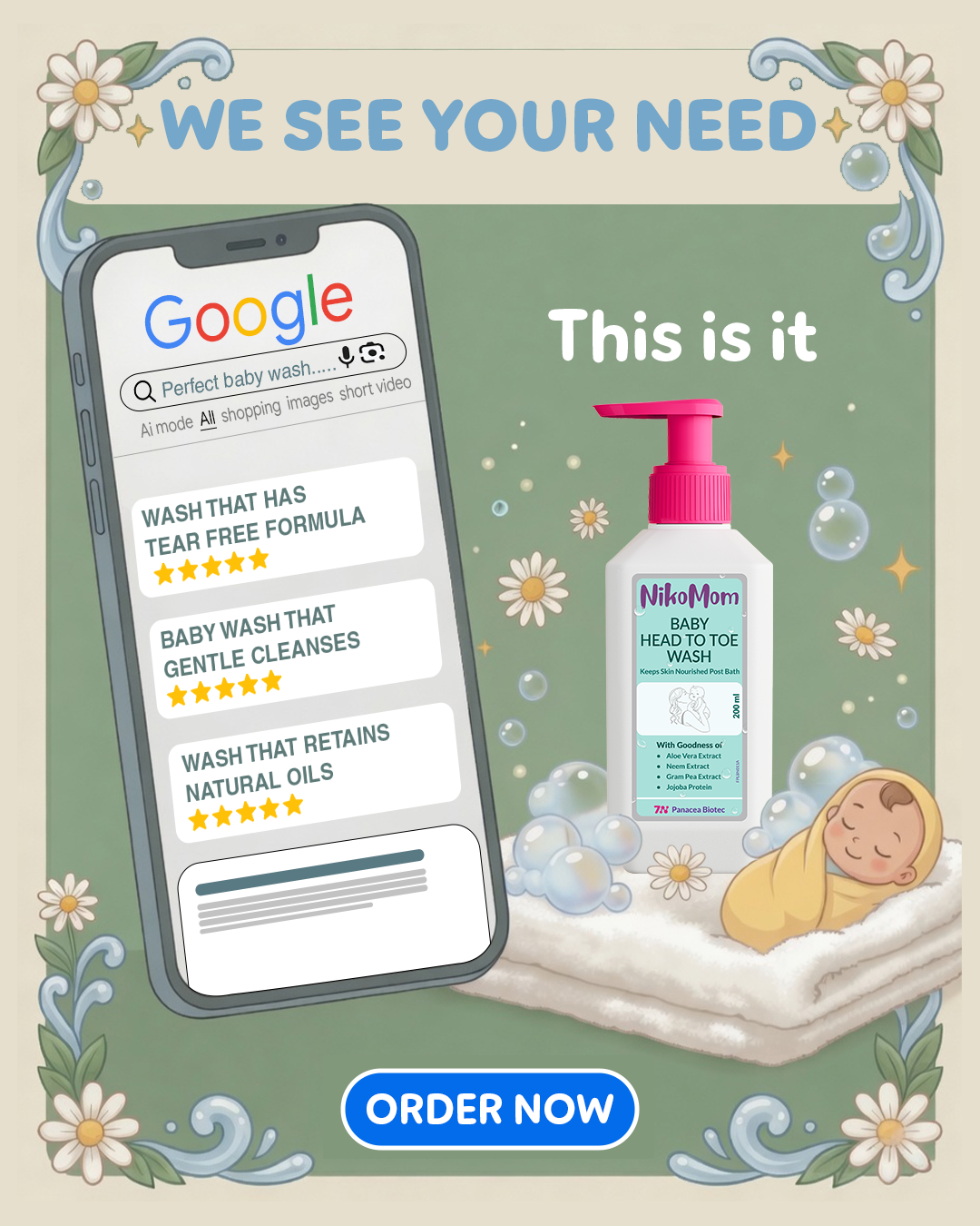 NikoMom Facebook ad
