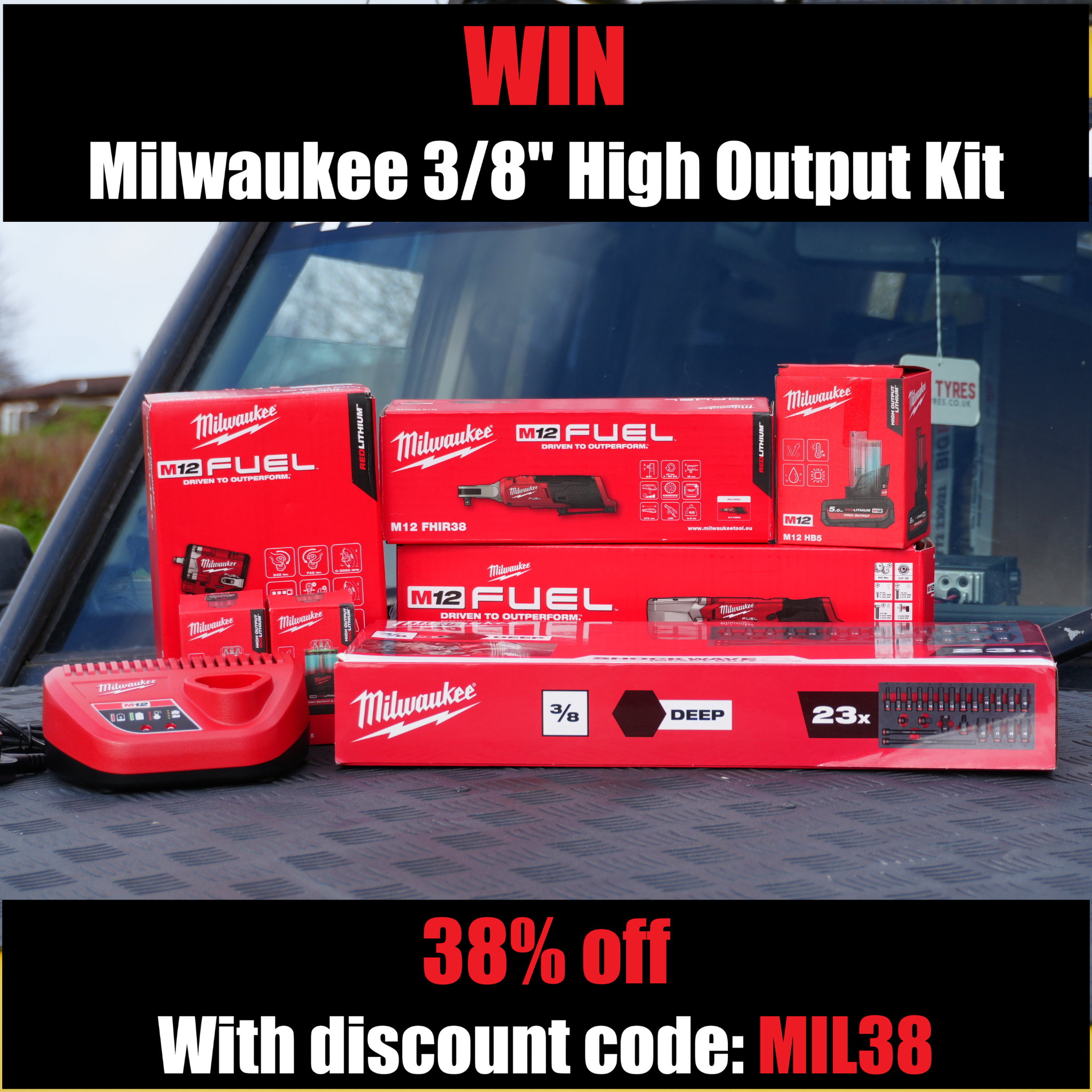 4x4 Giveaways  Facebook ad