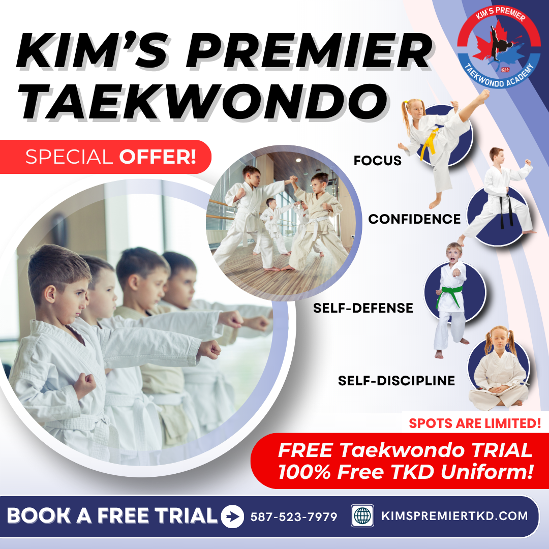 Kim's Premier Taekwondo Academy Facebook ad: Special Promotion - KPTW