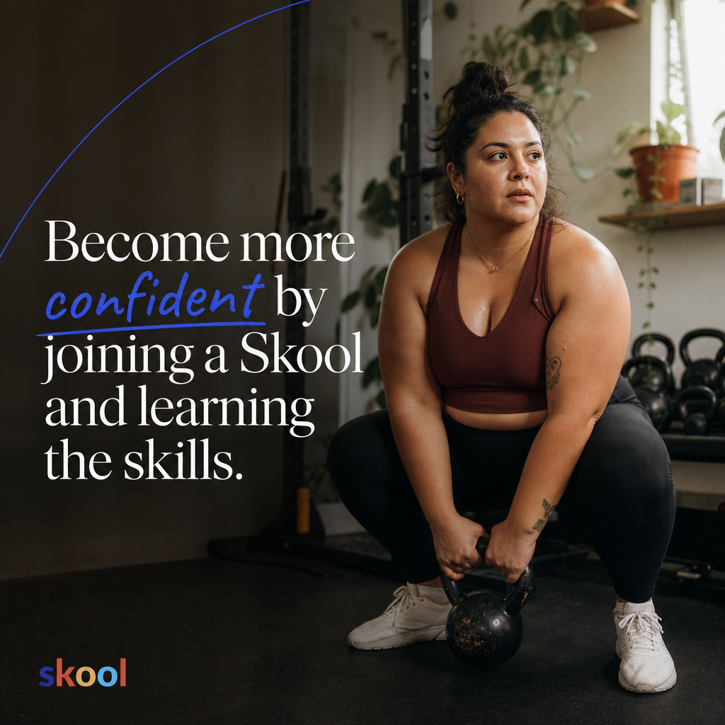 Skool Facebook ad