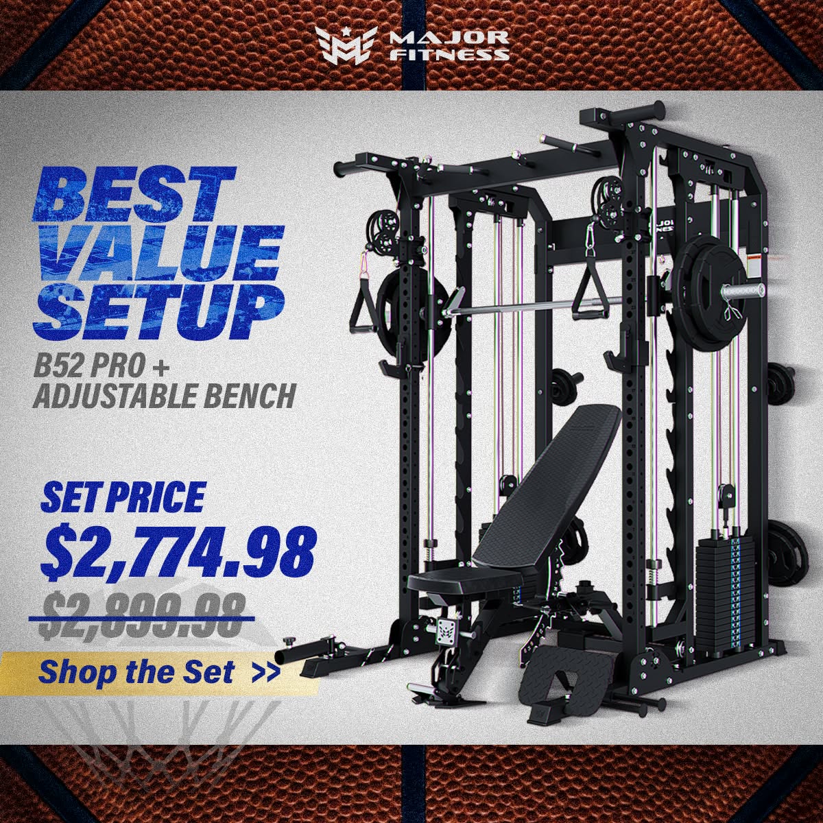 Major Fitness Facebook ad