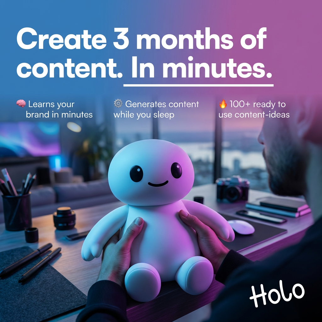 Holo Facebook ad