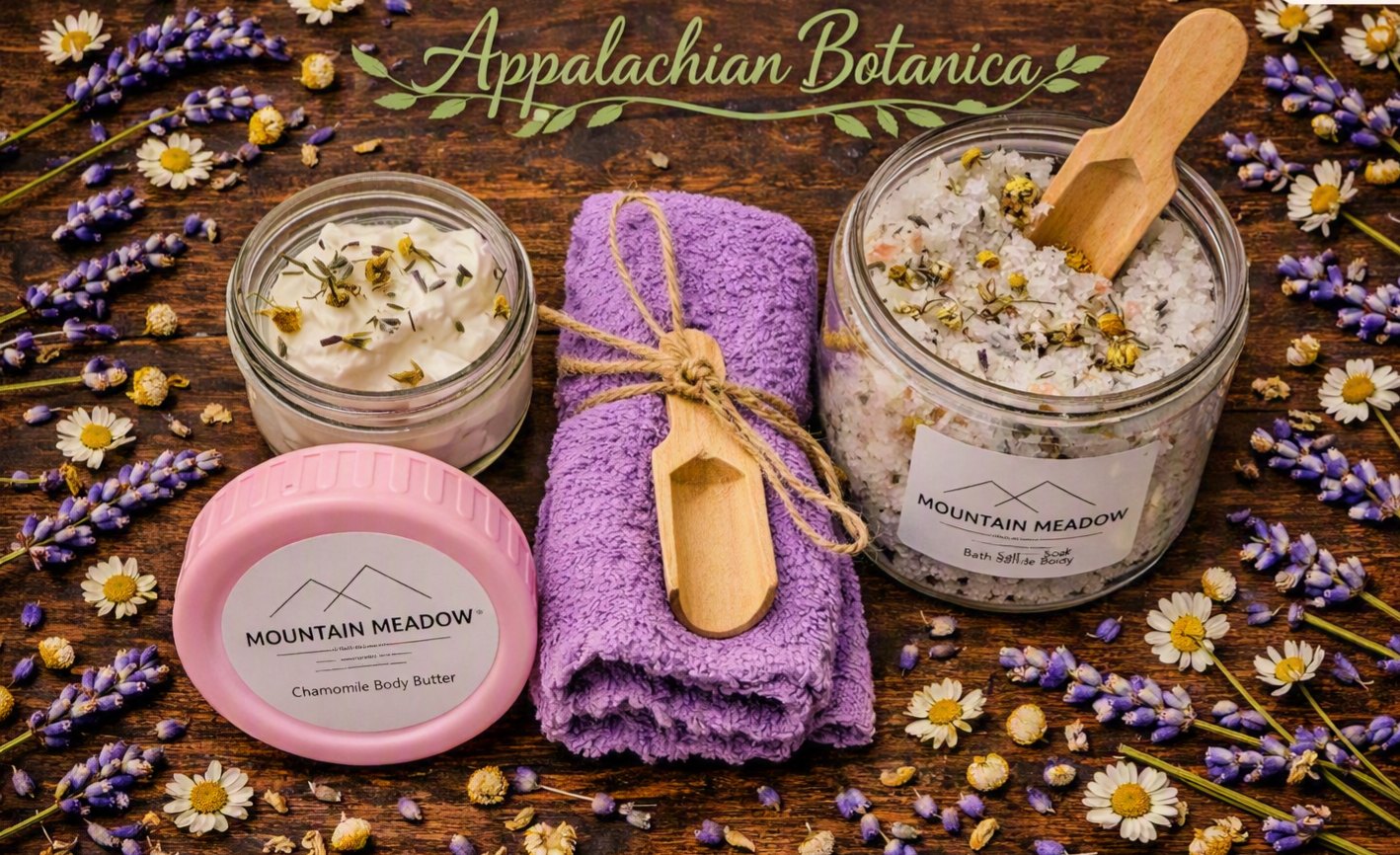 Kelly Hockersmith Facebook ad: Mountain Meadow Calming Collection