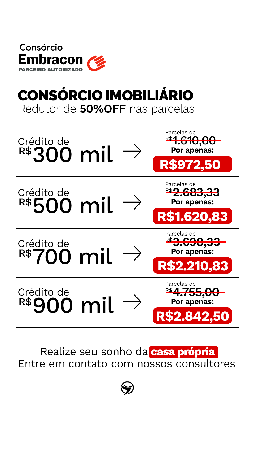 Fvl Consórcio Facebook ad
