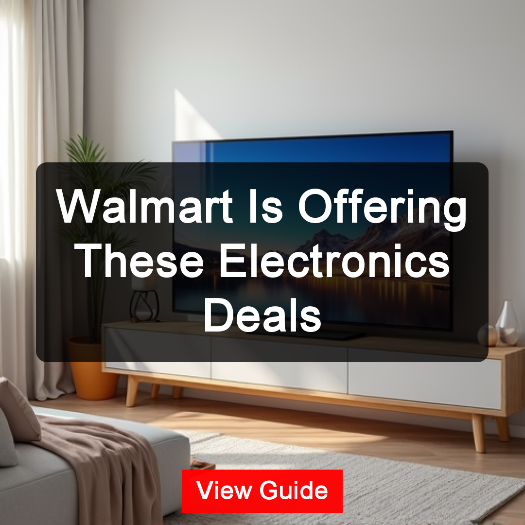 Appealing Insights Facebook ad: Walmart Is Offering These Electronics Deals View Guide