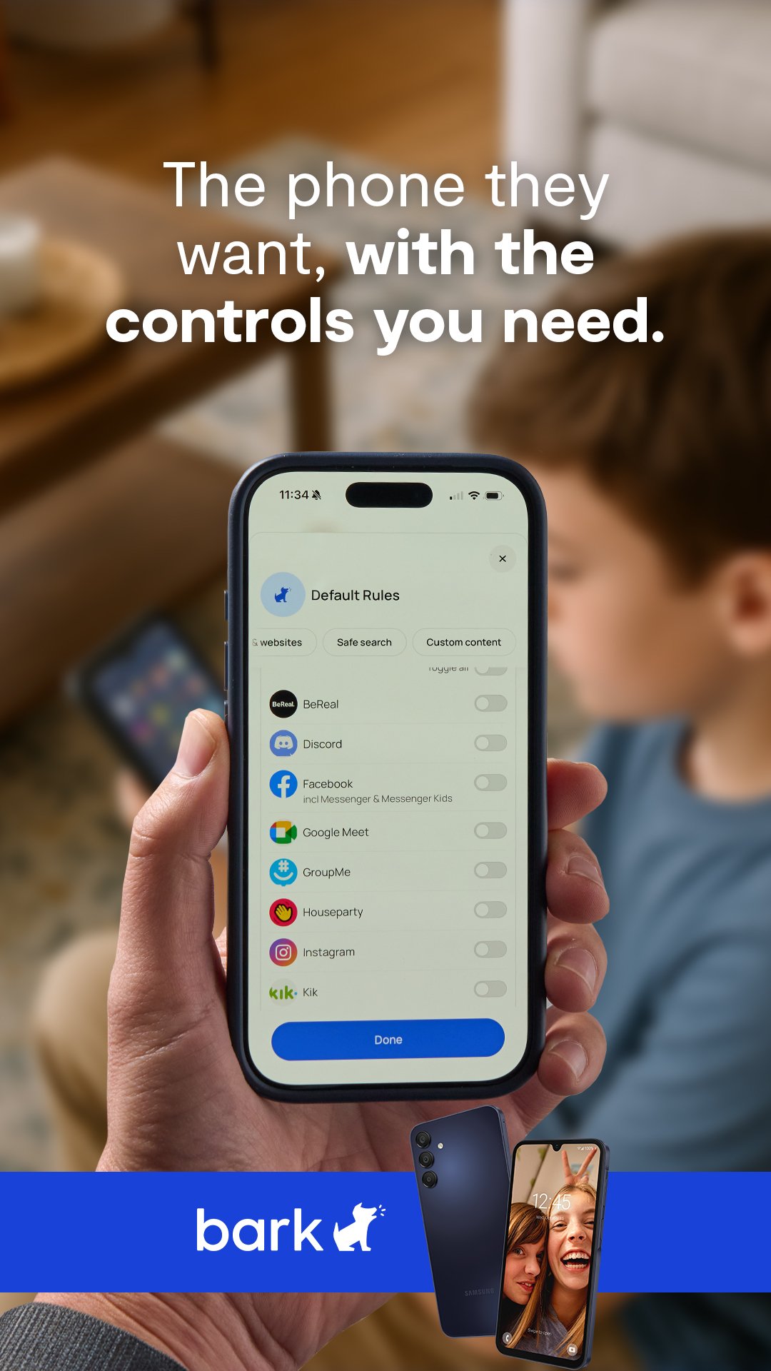 Bark - Parental Controls Facebook ad