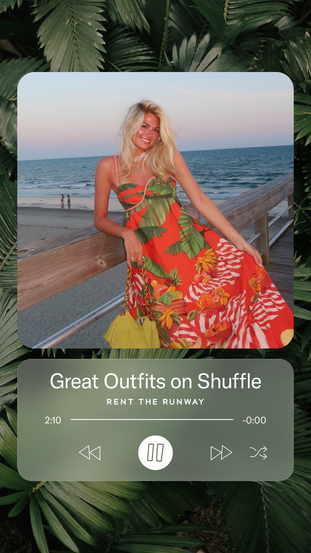 Rent The Runway Facebook ad