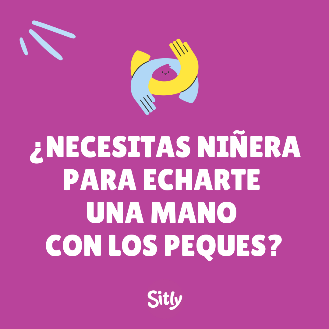 Sitly Facebook ad: Mira las niñeras disponibles en tu misma zona
