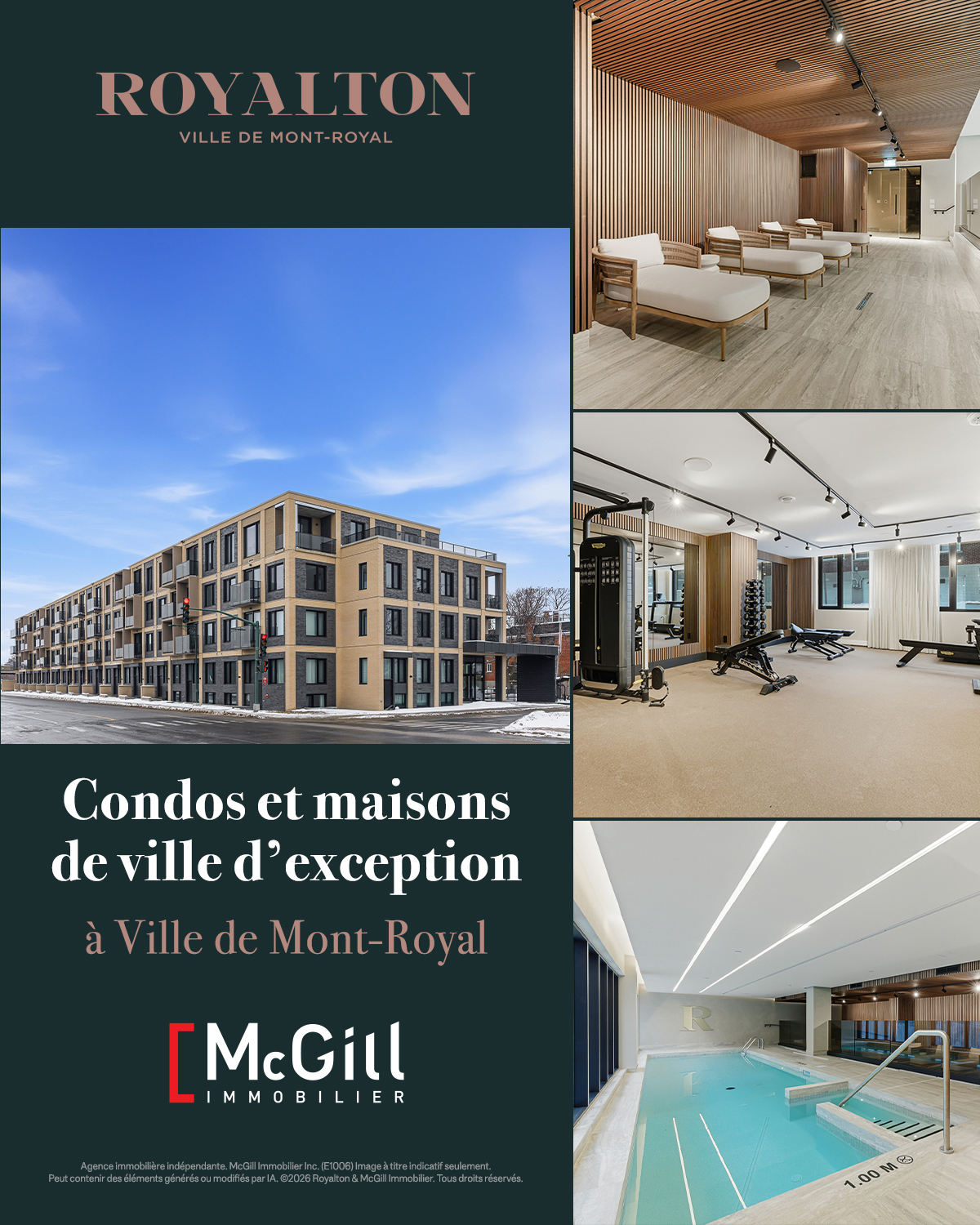 McGill immobilier / McGill Real Estate Facebook ad: ๐๐๐๐๐๐๐๐ Condos & maisons de ville