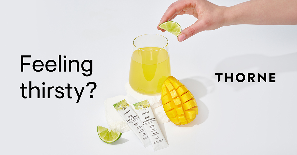 Thorne Facebook ad