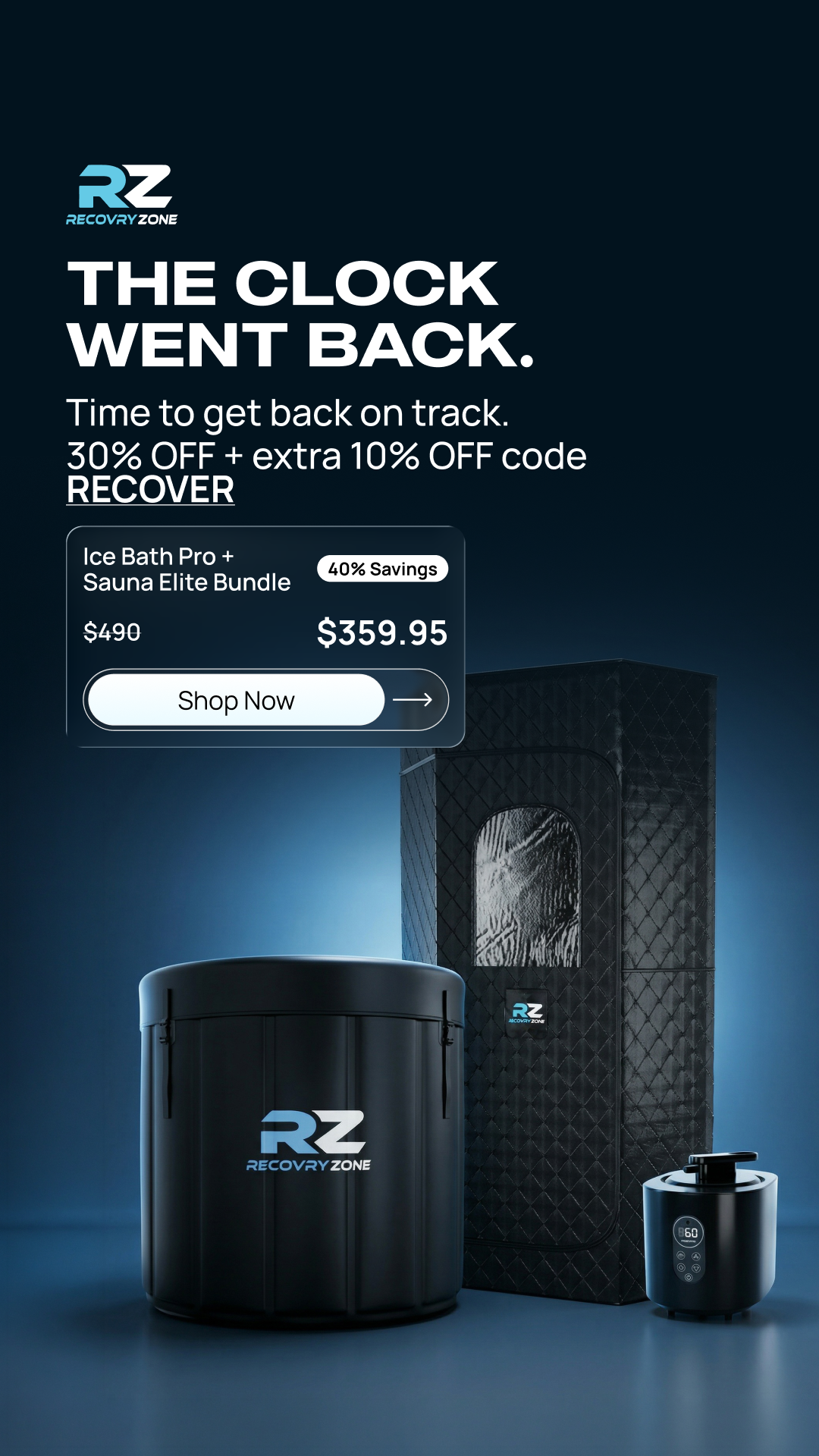 Recovry Zone Facebook ad