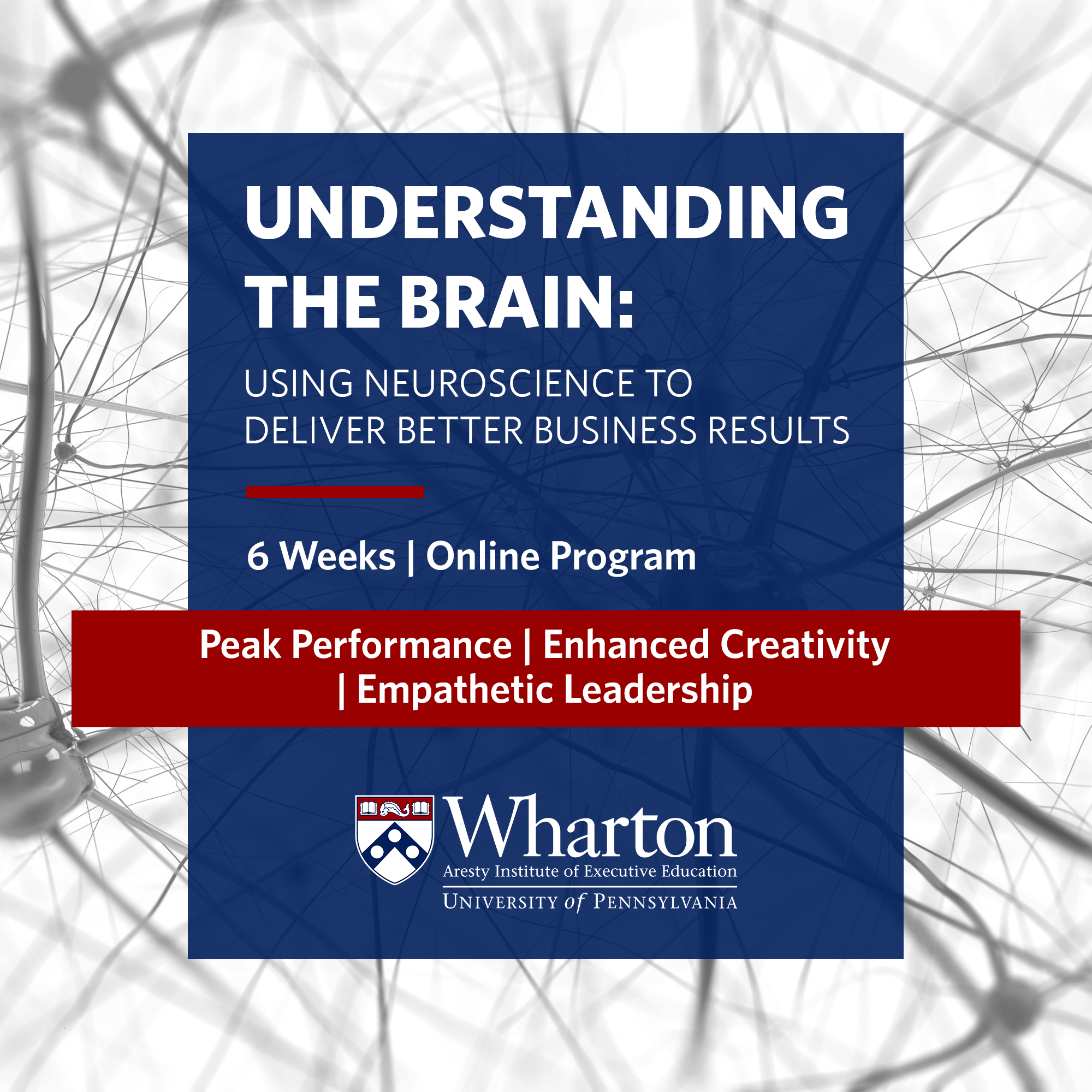 Wharton Executive Education Facebook ad