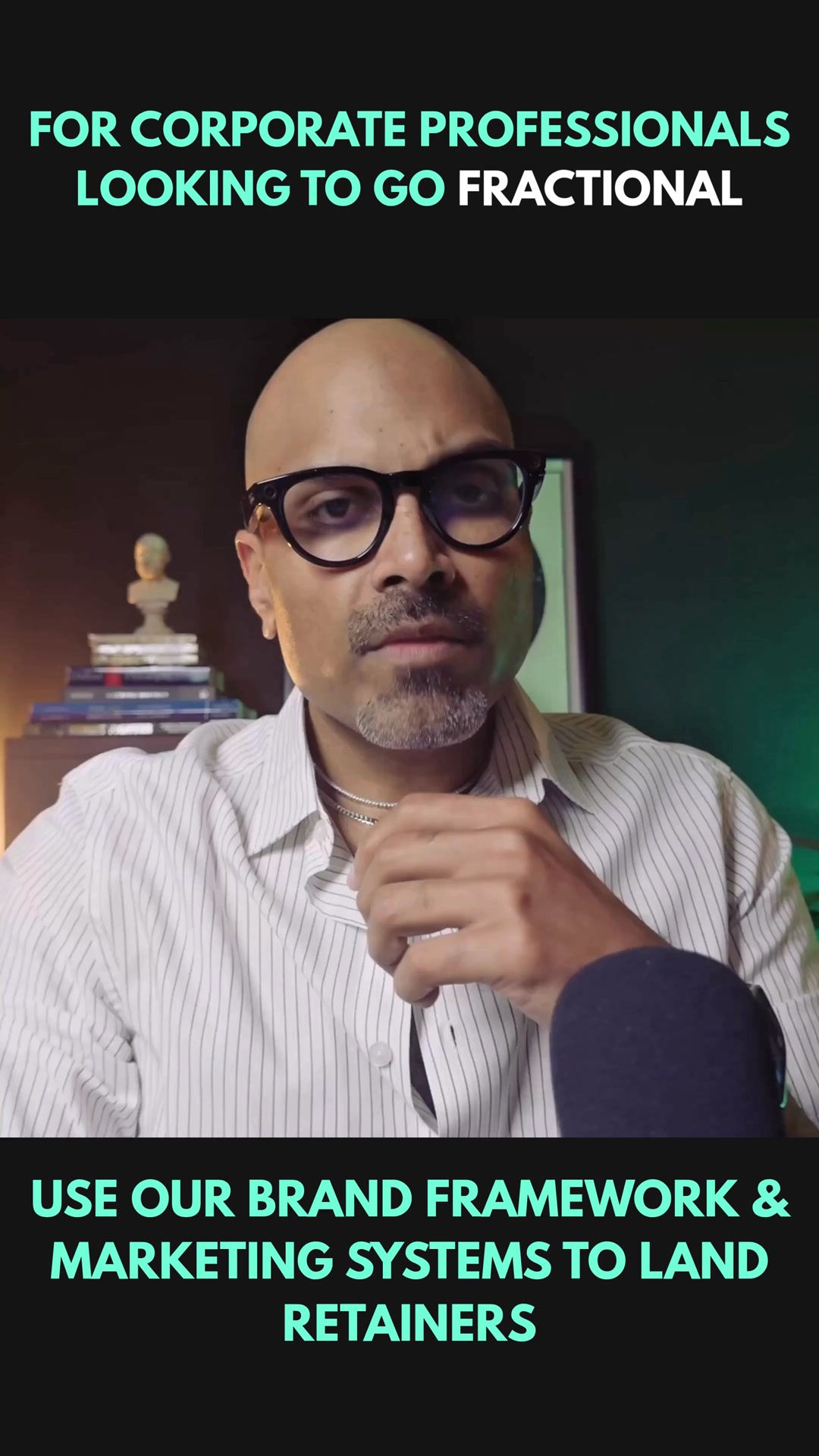 The Fraction Facebook ad: Corporate Professional Wanting To Become Fractional…