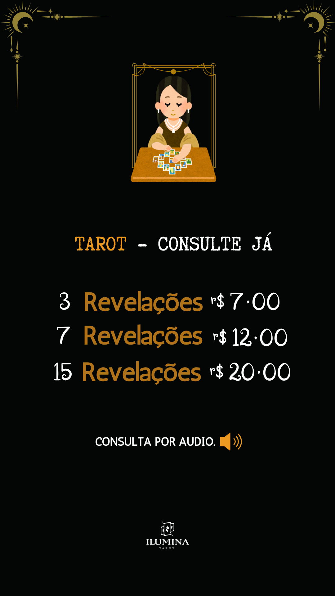 Melissa Tarot Facebook ad