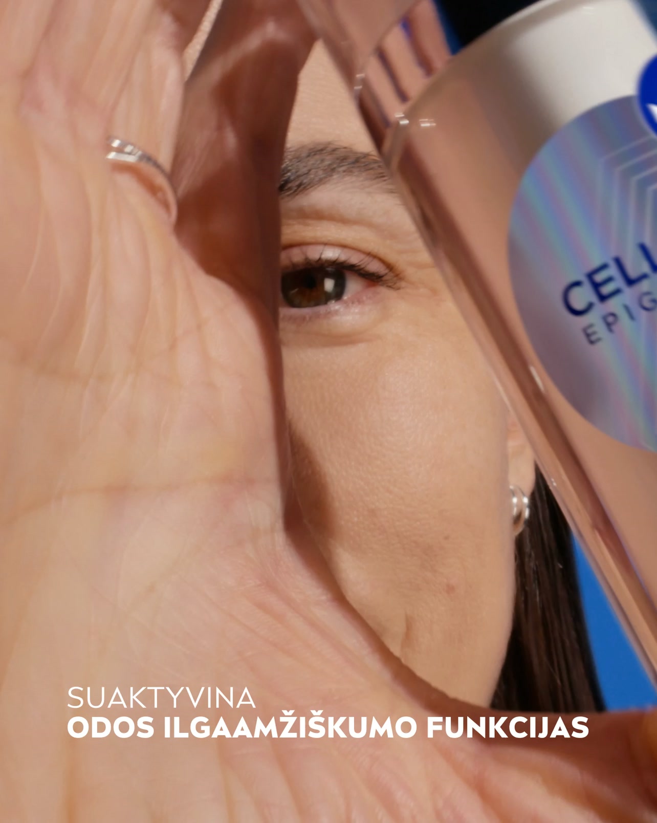 NIVEA Facebook ad: Epigenetics serumas