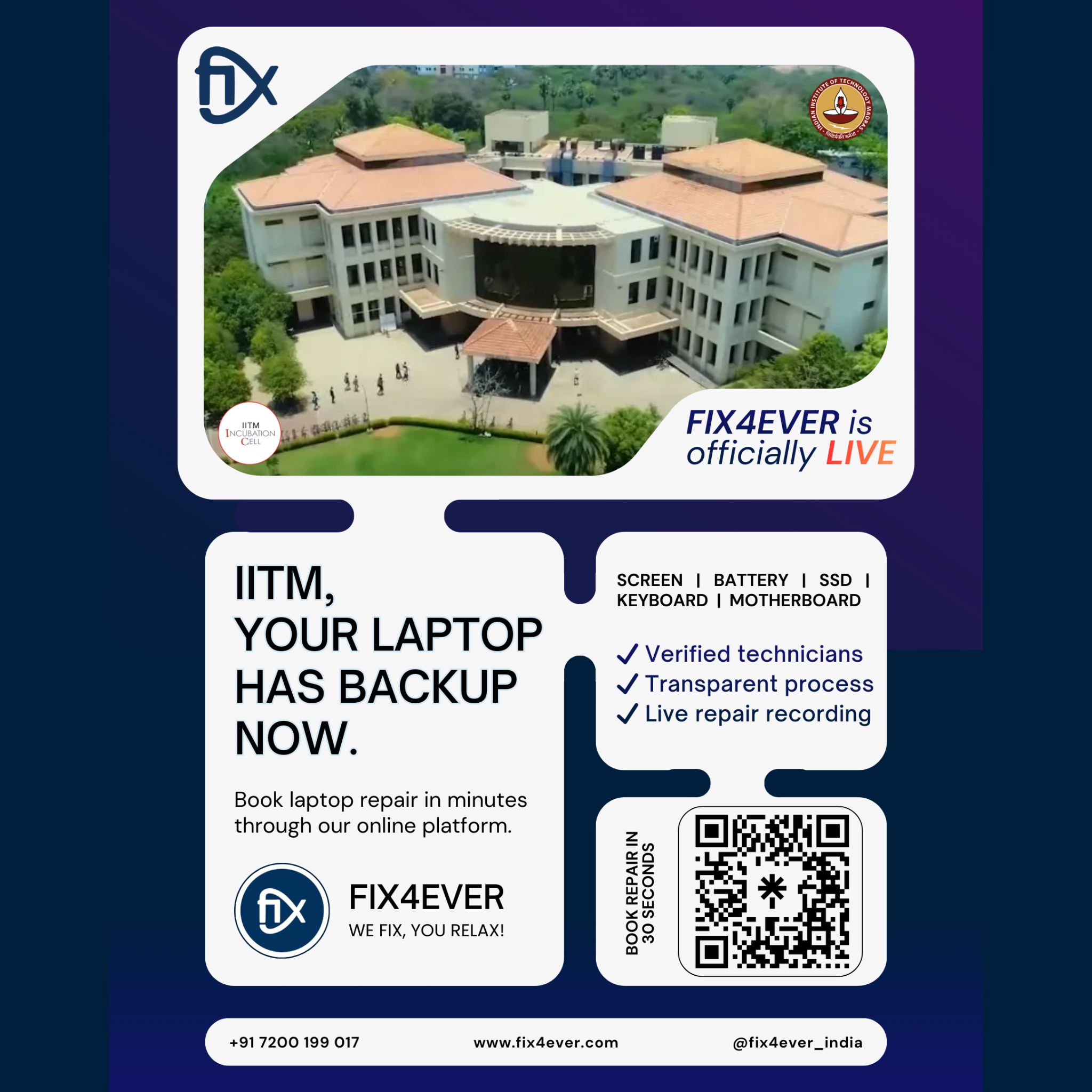 Fix4Ever India Facebook ad from Feb 17, 2026