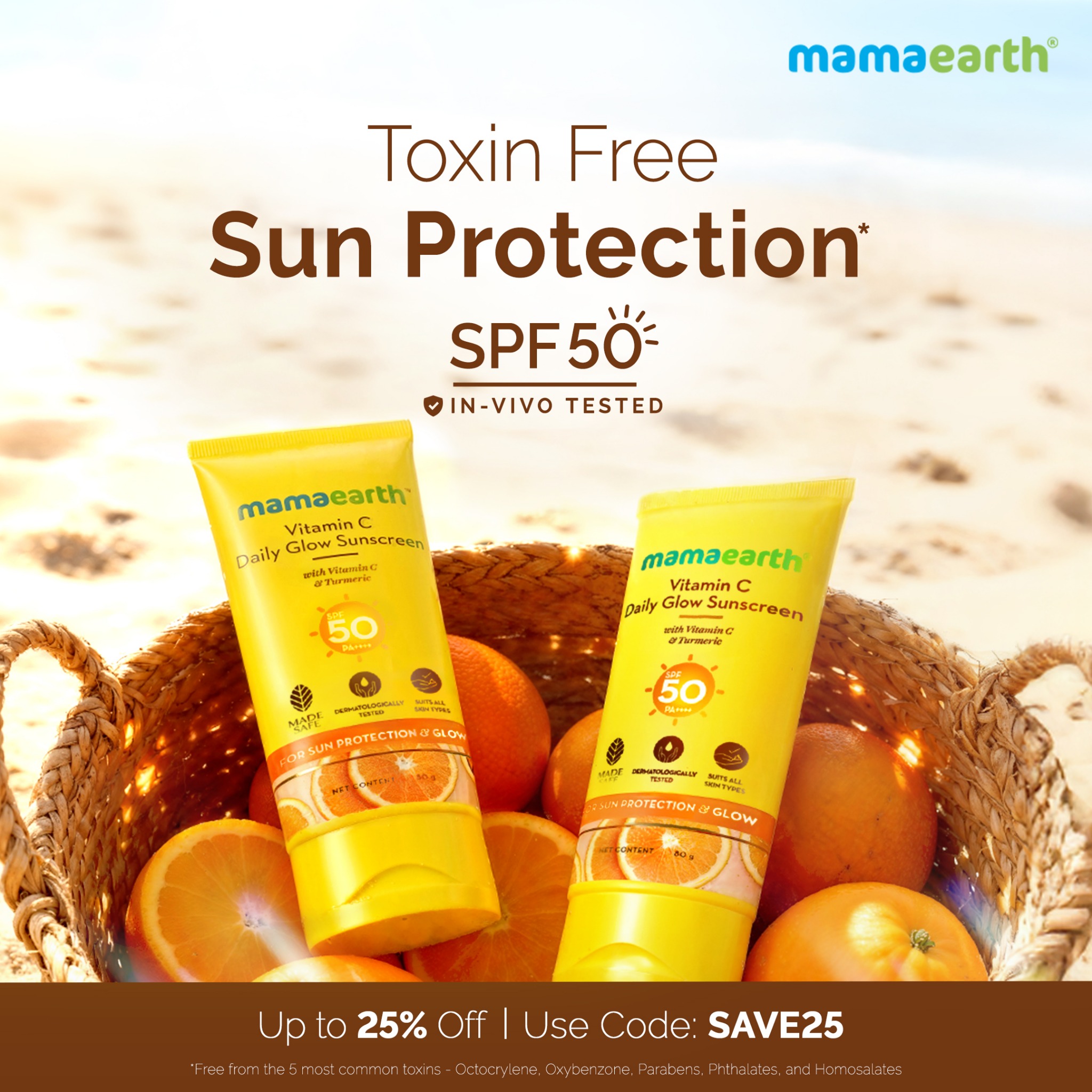 Mamaearth Facebook ad
