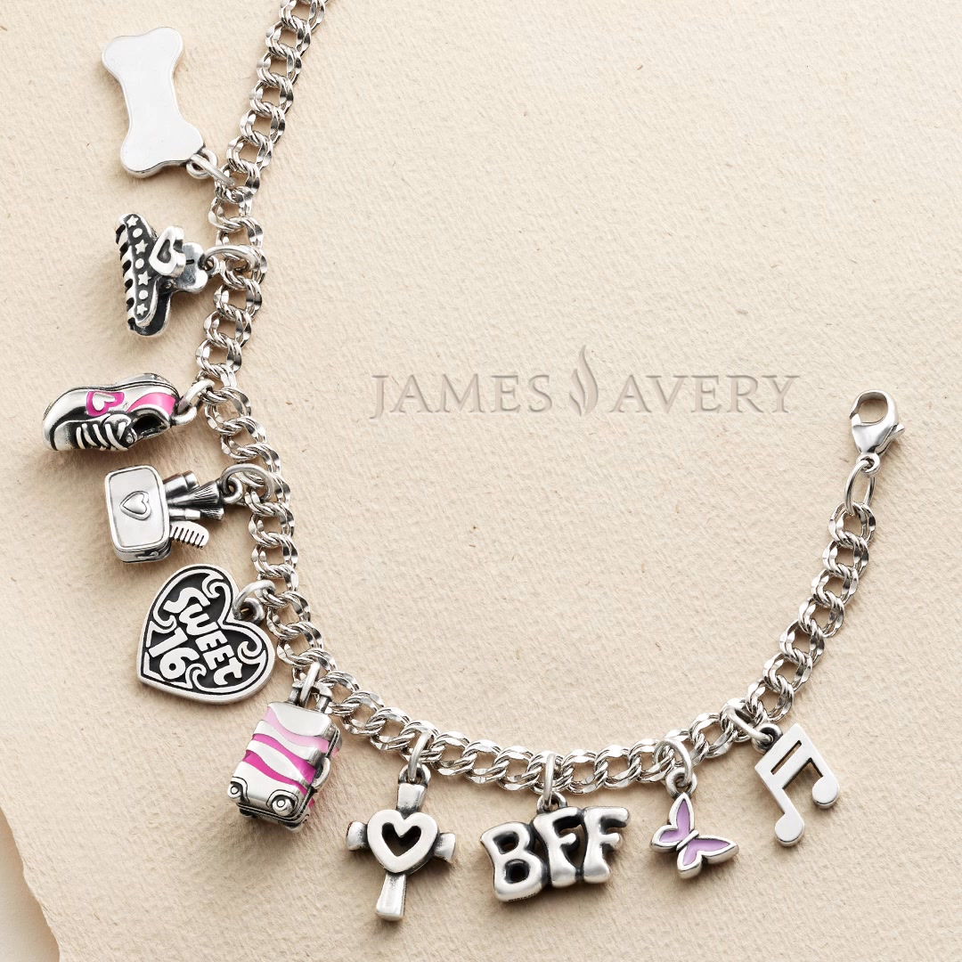 James Avery Artisan Jewelry Facebook ad: Your Life. Your Story. Your Charms.