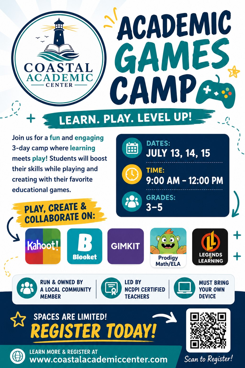 Coastal Academic Center Facebook ad