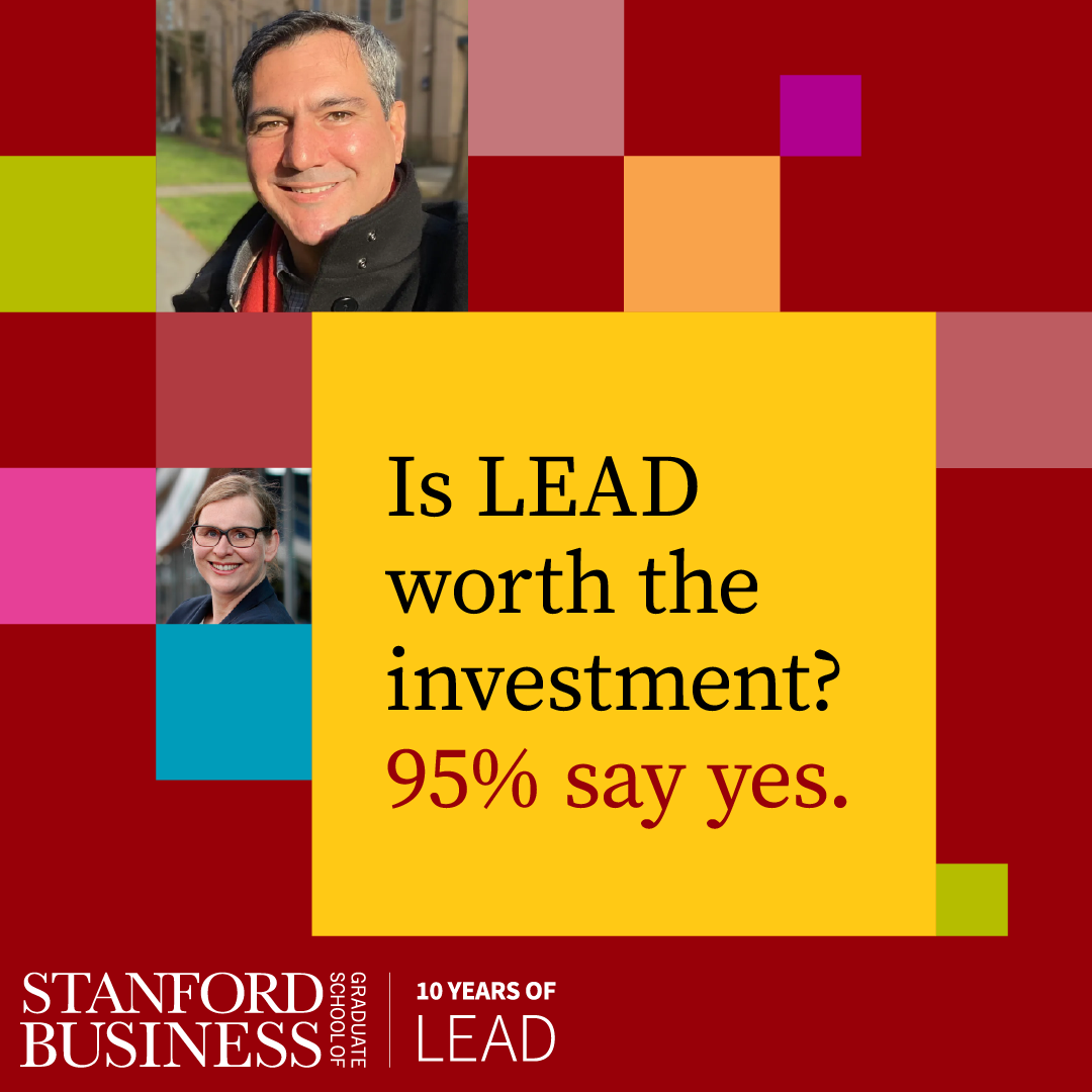 Stanford Graduate School of Business Facebook ad