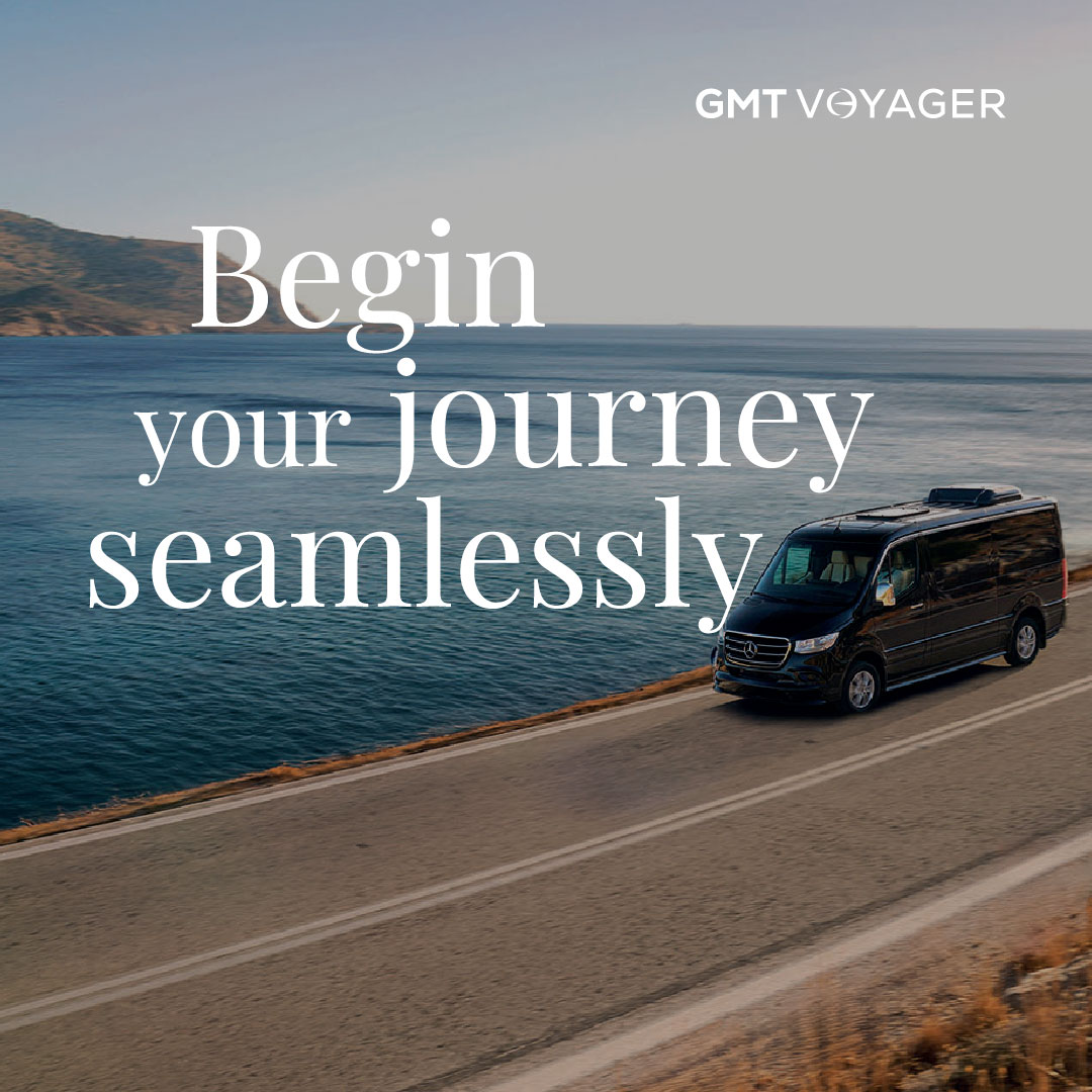 GMT Voyager Facebook ad: Start your journey in Greece the right way.