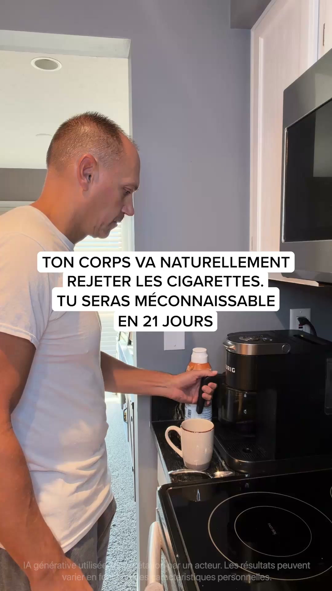 Hypnosis to Stop Smoking Facebook ad: Arrêtez de fumer avec l’hypnothérapie