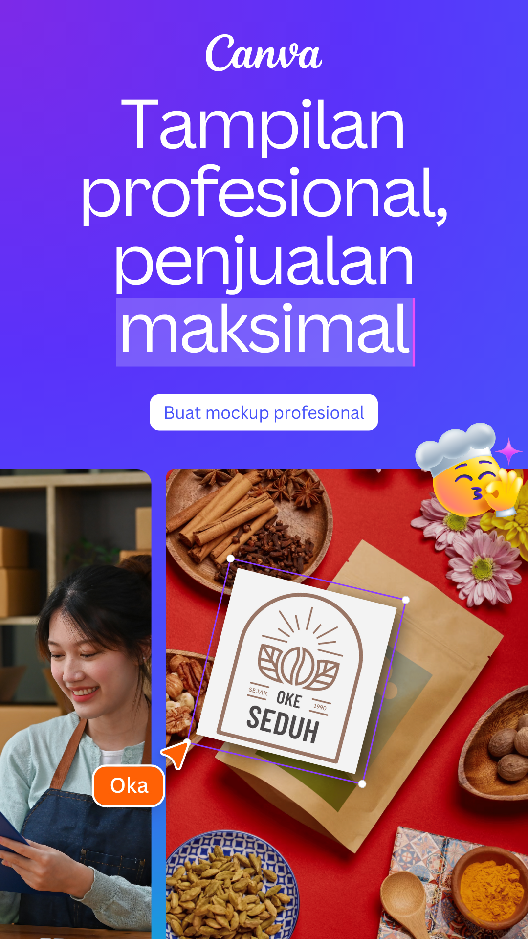 Canva Facebook ad
