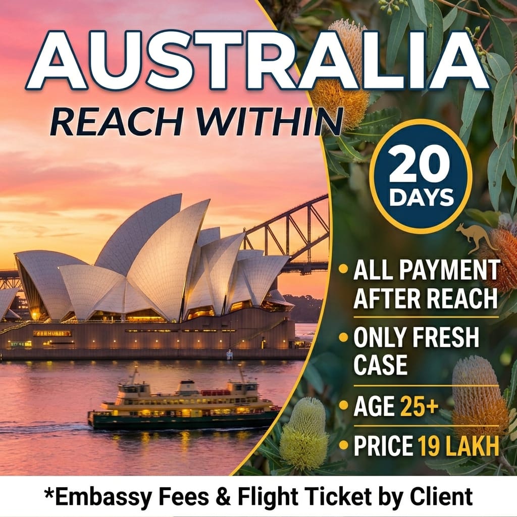 Nextstep Abroad Facebook ad: Australia Opportunity Caption