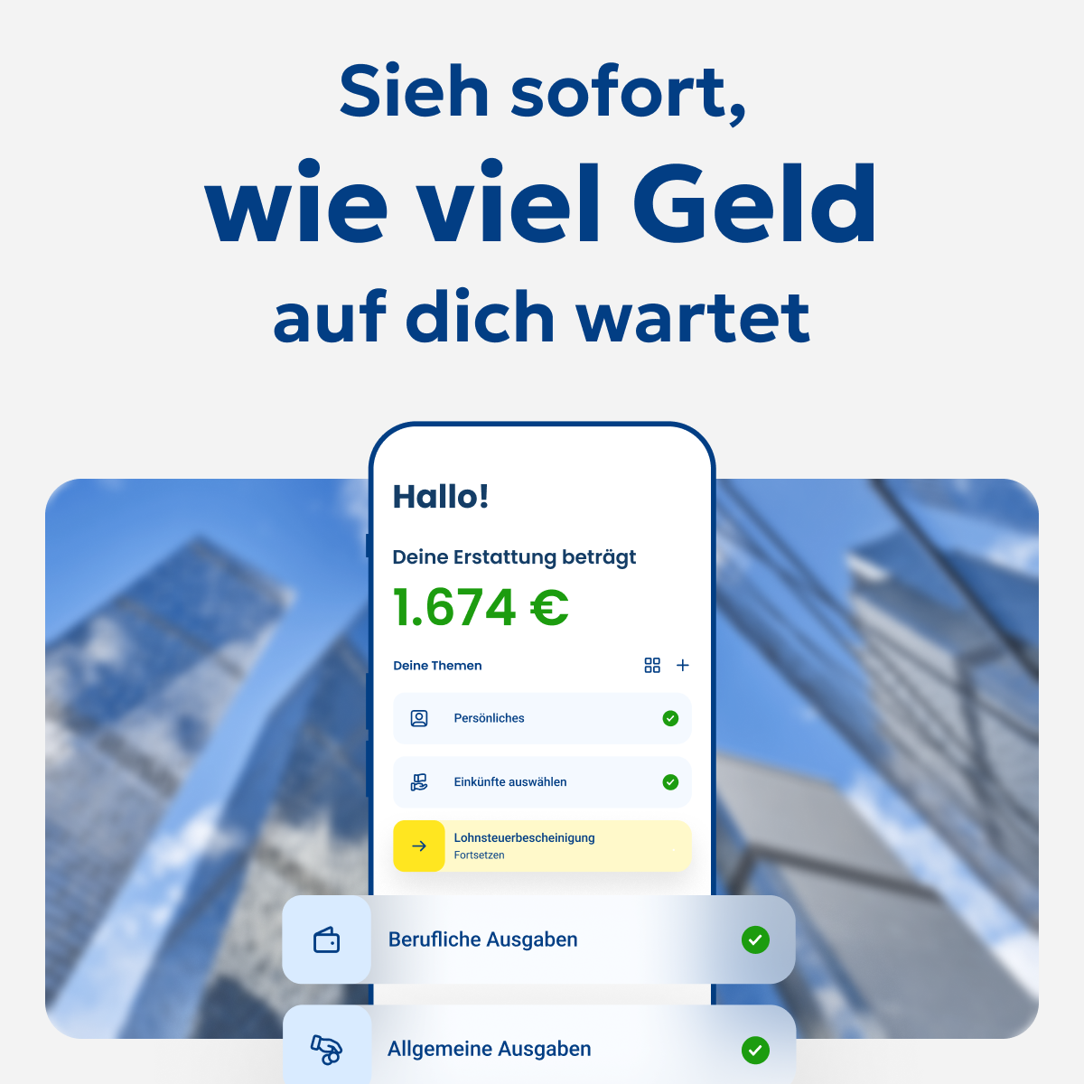 WISO Steuer Facebook ad