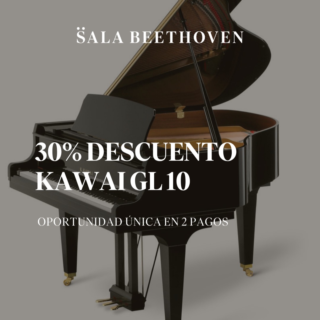Sala Beethoven Facebook ad: Kawai GL-10 combina elegancia, sensibilidad y el sonido…