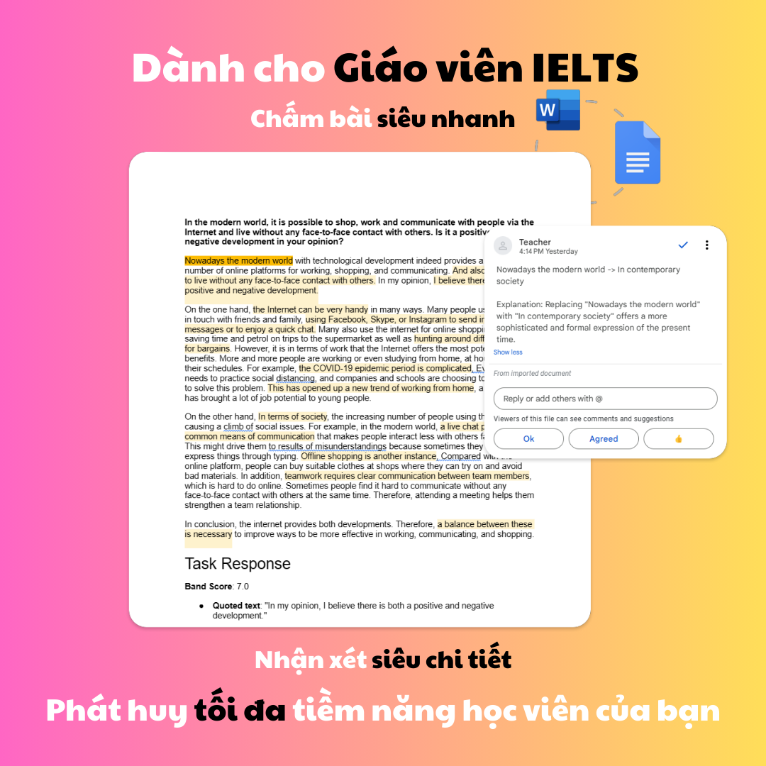 IELTS Science Facebook ad