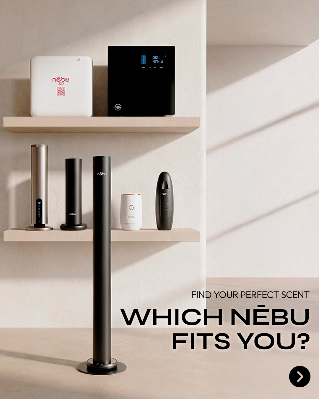 Nebuluxury Facebook ad